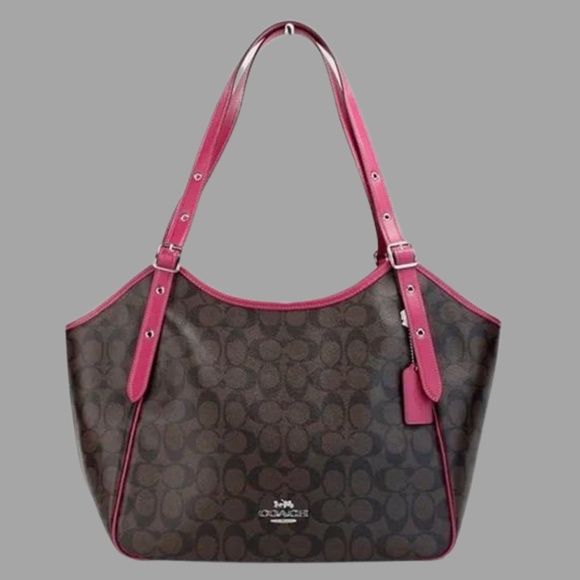 Coach Meadow Shoulder Bag In Signature Canvas - Picture 2 of 16